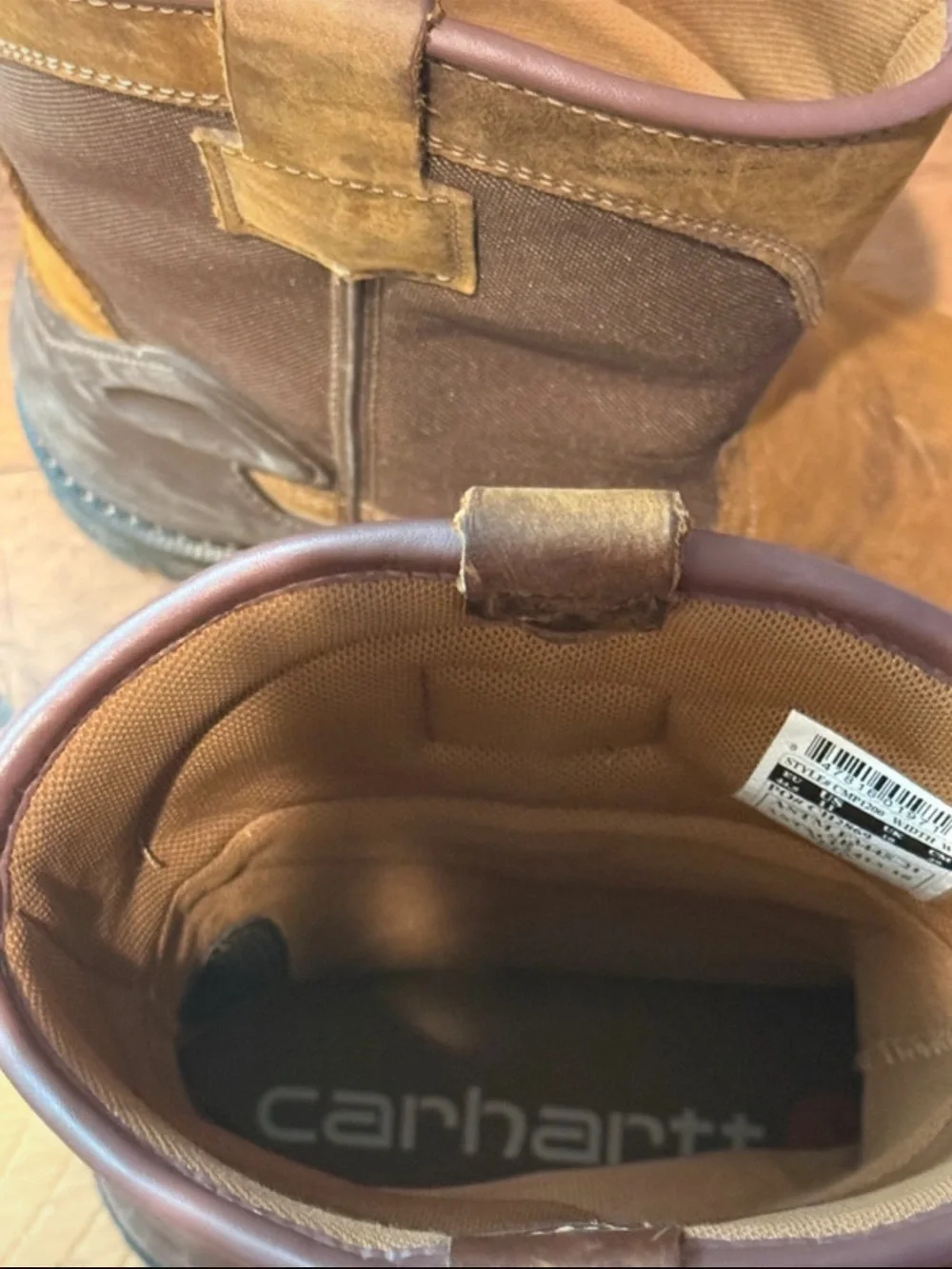 Carhartt work boots 🥾